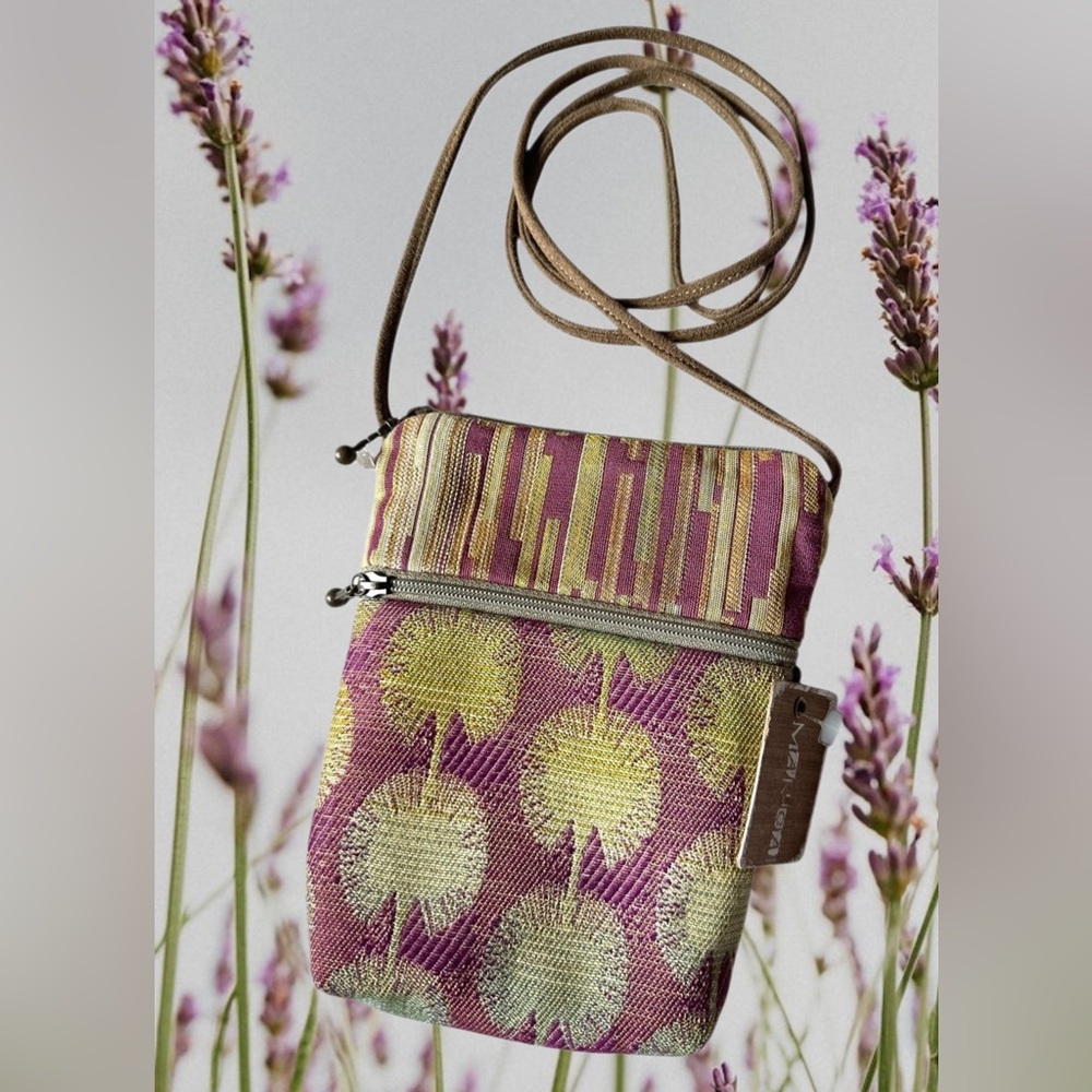 Maruca Handmade Boulder CO Tapestry Crossbody Bag  NWT